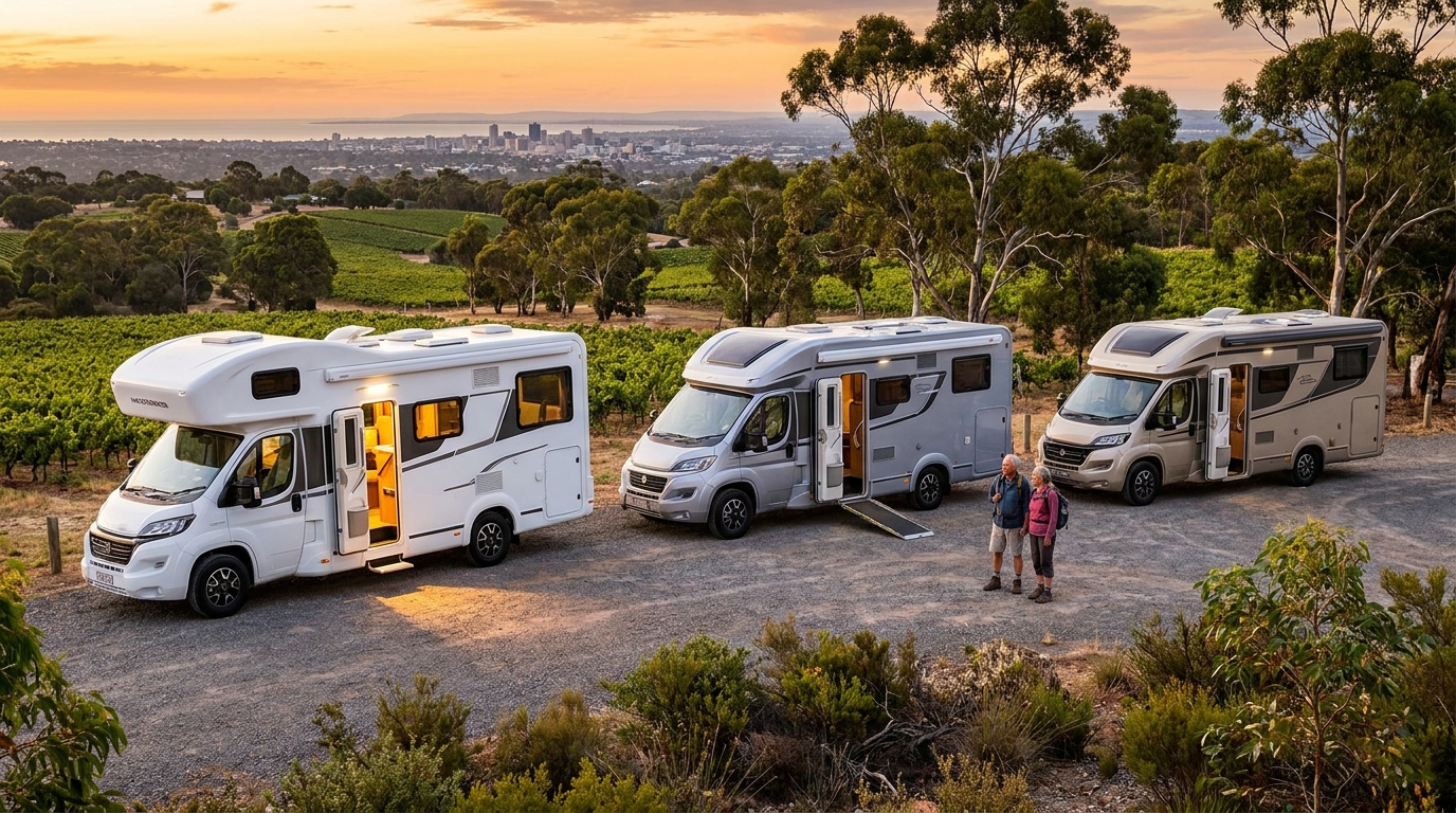 RV Rental Comparison in Adelaide for Seniors - Suppliers 2026